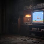 retro gaming room with television 202608250159